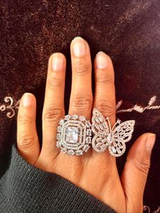 American Diamonds Ring Combo