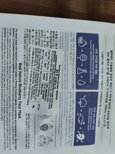 The Face Shop Blueberry Mask