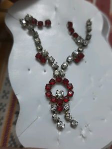 Red white Jewellery Set For Kids And Adults