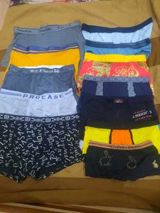 Mix Size Men's Underwear Bundle
