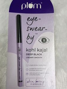 Plum Kohl Kajal Deep Black