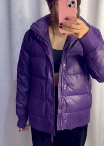 Purple Puffer Jacket