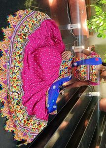 Colorful Embroidered Lehenga Choli Set