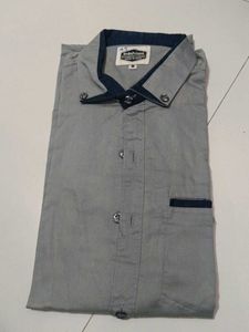 Gray Casual Shirt
