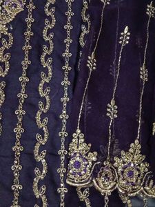 Elegant Embroidered Kurta Garara Set