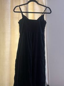 Black Sundress Maxi Length - GAP