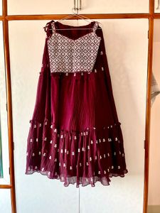 Purple Lehenga Choli