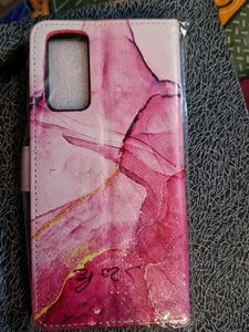 Samsung S20 FE Pink Marble Phone Case