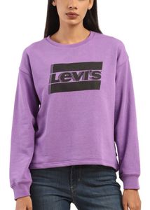 Levi's Purple Graphic Sweatshirt