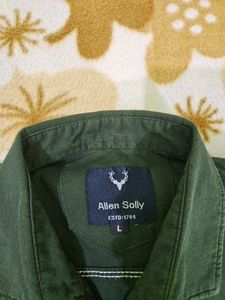 Allen Solly Green Shirt