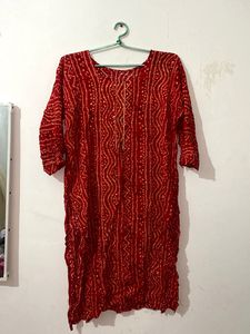 Bandhni Kurta