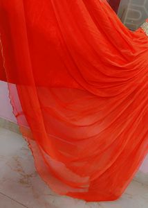 Heavy Gown With Sequence Work