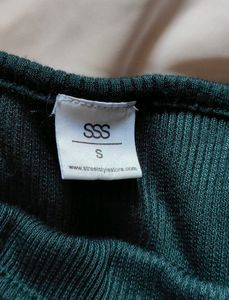 SSS Bottel Green Cute Top