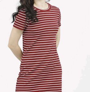 Striped T-Shirt Dress