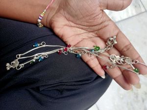 Kids Pure Silver Anklets