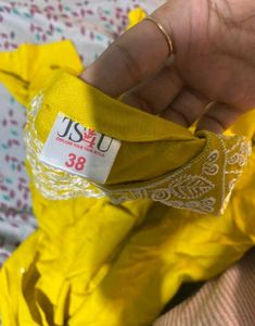 Yellow Kurti