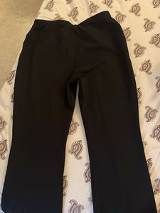 Black Flared Leg Pants