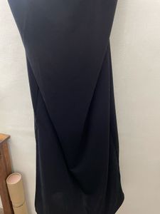Black Slit Dress - H&amp;M