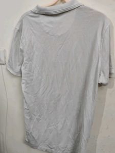 Athleisure Gray Polo Shirt