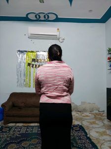 tie-dye winter sweater