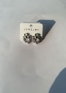 Floral Pearl Stud Earrings