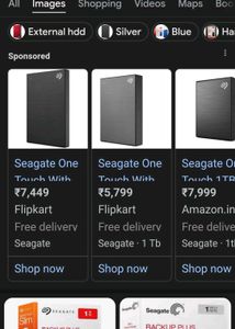 Seagate Backup Plus Hardisk 2500₹ Only
