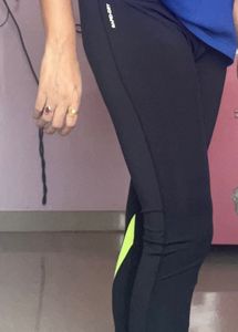 Women HRX Black Gym Leggings