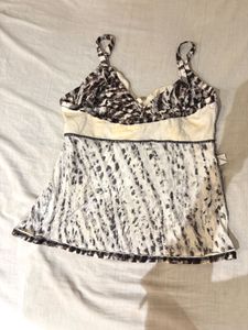 Beautiful Animal Print Under Wire Top