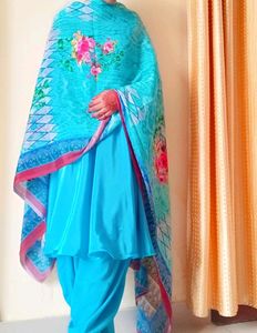 Umbrella Frock With Salwar