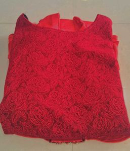 Red Fit &amp; Flare Dress