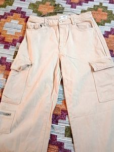 denim cargo loose-fit jeans in very good condition