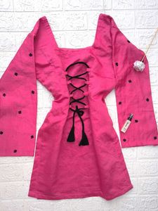 Corset Back Pinteresty Kurti🌷
