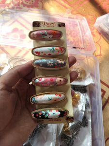 Set Of 7 Saree Pins