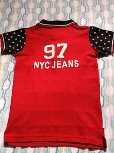 Striped Polo T-Shirt