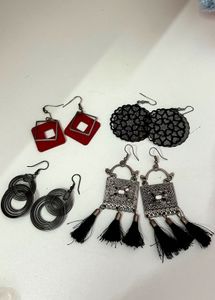Set Of 4 Earings