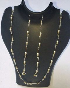 Necklace,Braslate,Eyerring Silver Chain adjustable