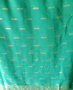 Elegant Teal Saree