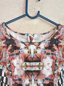 Trendy Ladies Fashion Top Sleeveless Multicolour