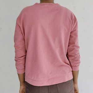 Pink Graphic Long Sleeve Tee