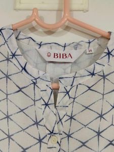 🔹BIBA🔹geometric Printed Top