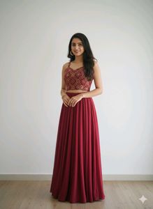 Rani colour Lehenga Choli Set