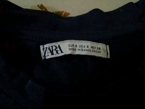 ZARA BLACK T SHIRT 🖤🐻✨(Original)