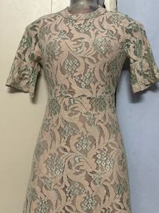 Chikenderi Designer Elegant Lace Dress