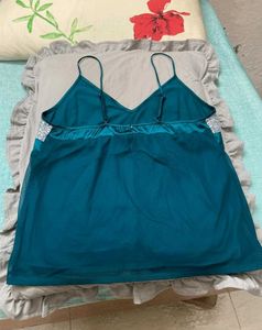 Sequin Teal Top