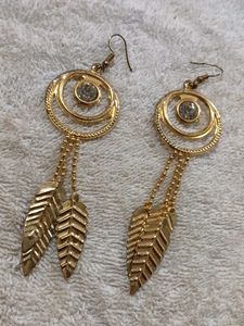 Light Weight Golden Earings