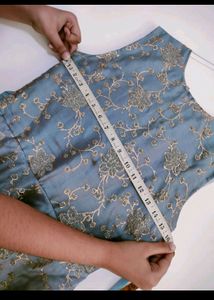 GRAY GOWN WITH CANCAN FOR KIDS