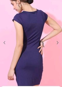 Purple Sheet Dress
