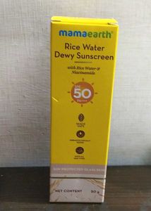 Mamaearth Rice Water Dewy Sunscreen SPF 50 PA++++