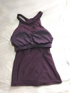 Active Vest With Padded Bra