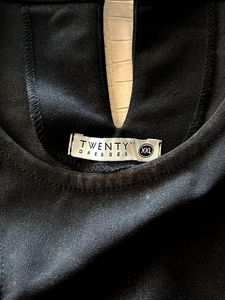 Black Cutout Crop Top - Twenty Dresses Nykaa